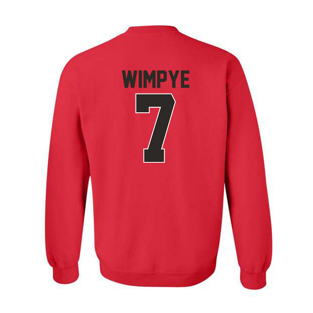 Youngstown State - NCAA Football : Justin Wimpye - Classic Shersey Crewneck Sweatshirt-1