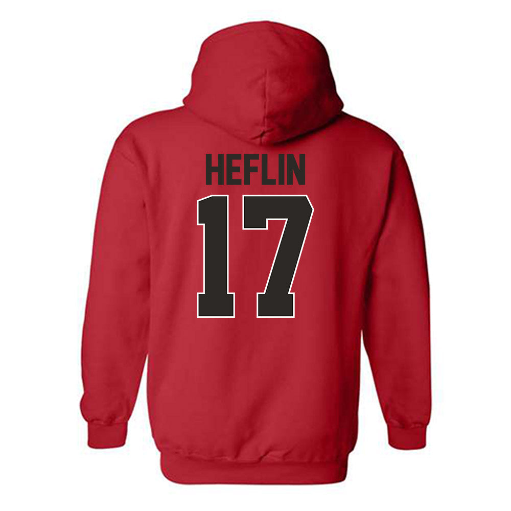 Youngstown State - NCAA Baseball : Tyler Heflin - Classic Shersey Hooded Sweatshirt-1