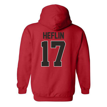 Youngstown State - NCAA Baseball : Tyler Heflin - Classic Shersey Hooded Sweatshirt-1
