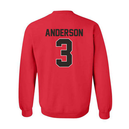 Youngstown State - NCAA Men's Basketball : Derrick Anderson - Classic Shersey Crewneck Sweatshirt-1