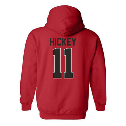 Youngstown State - NCAA Football : Dathan Hickey - Classic Shersey Hooded Sweatshirt-1