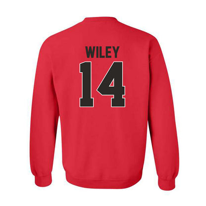Youngstown State - NCAA Football : Jackson Wiley - Classic Shersey Crewneck Sweatshirt-1