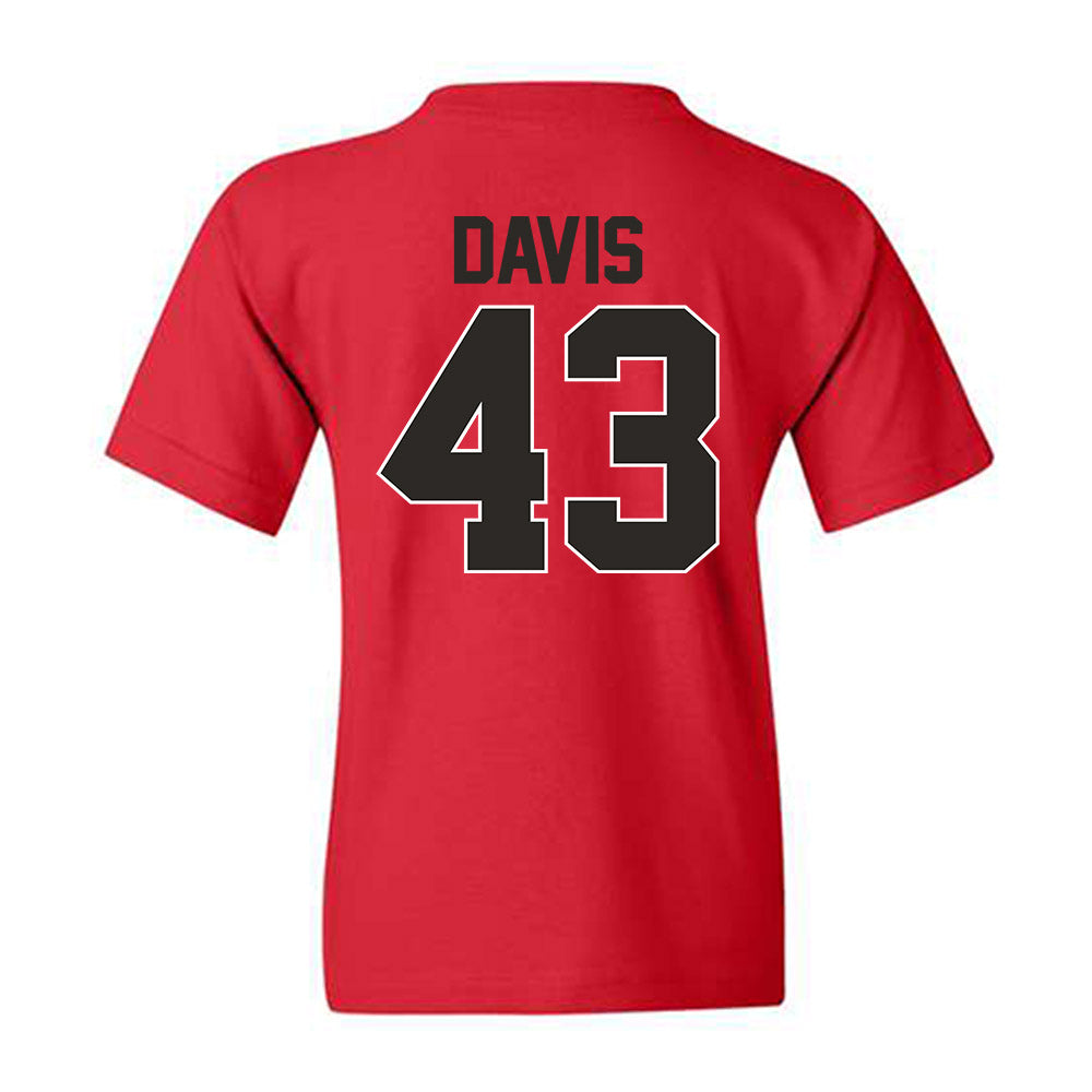 Youngstown State - NCAA Baseball : Braedon Davis - Classic Shersey Youth T-Shirt-1