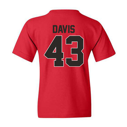 Youngstown State - NCAA Baseball : Braedon Davis - Classic Shersey Youth T-Shirt-1