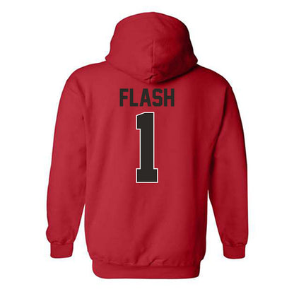 Youngstown State - NCAA Football : Kylon Flash - Classic Shersey Hooded Sweatshirt-1
