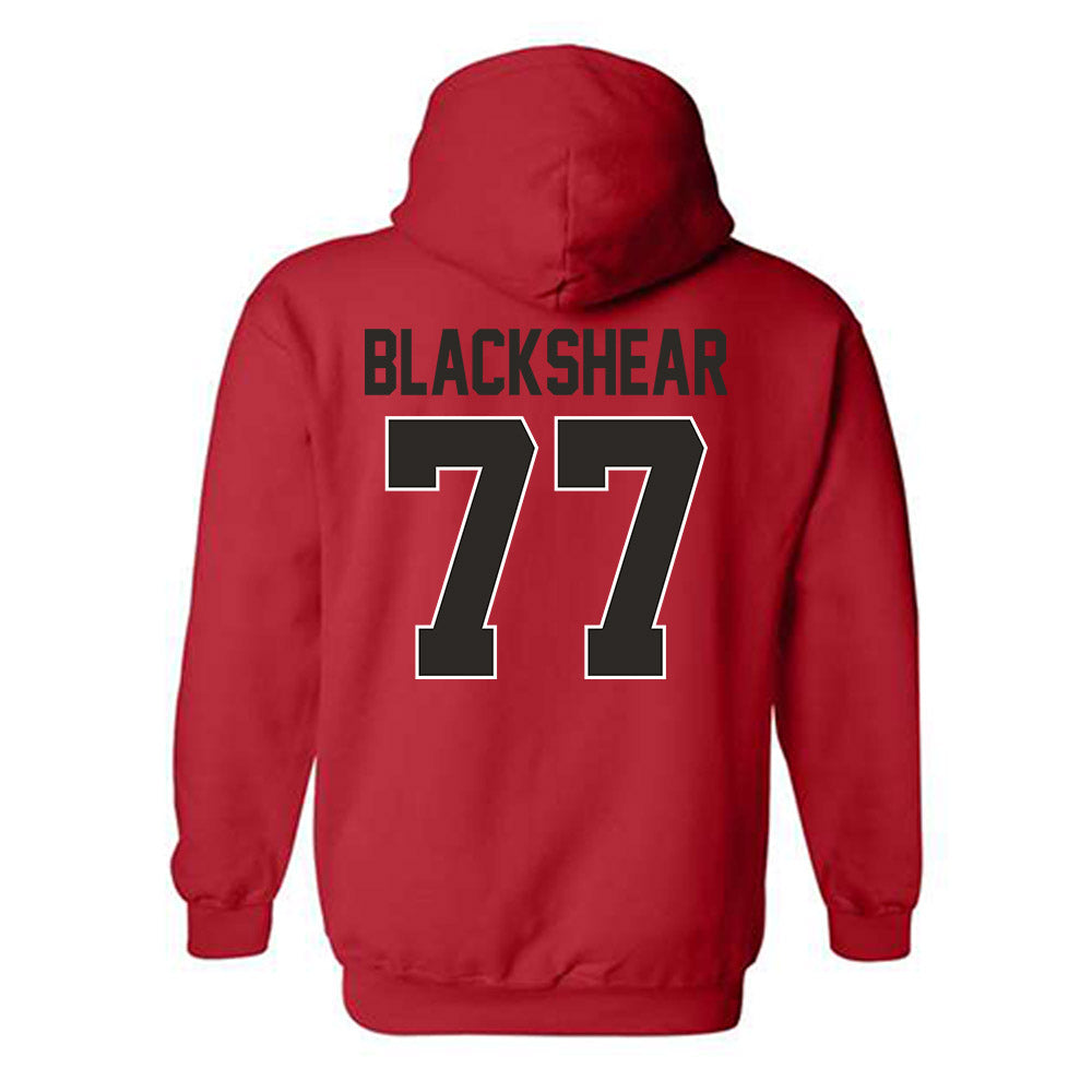 Youngstown State - NCAA Men's Basketball : Tae Blackshear - Classic Shersey Hooded Sweatshirt-1