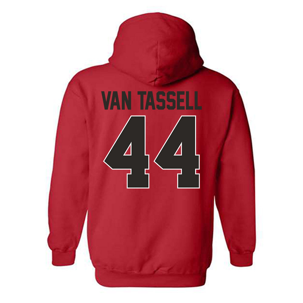 Youngstown State - NCAA Women's Basketball : Ashlynn Van Tassell - Classic Shersey Hooded Sweatshirt-1