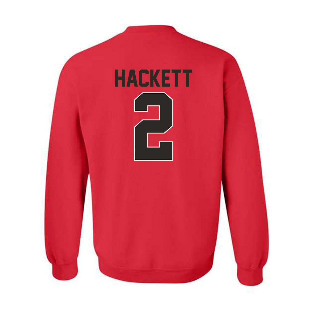 Youngstown State - NCAA Football : Isaiah Hackett - Classic Shersey Crewneck Sweatshirt-1