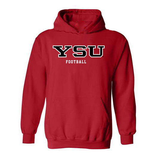 Youngstown State - NCAA Football : Dayveon Bates - Classic Shersey Hooded Sweatshirt-0