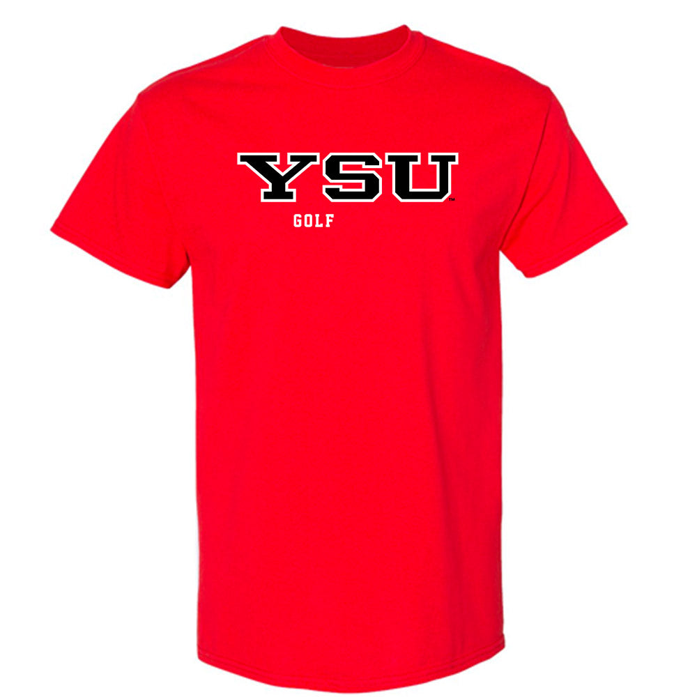 Youngstown State - NCAA Men's Golf : Jake Sylak - Classic Shersey T-Shirt-0