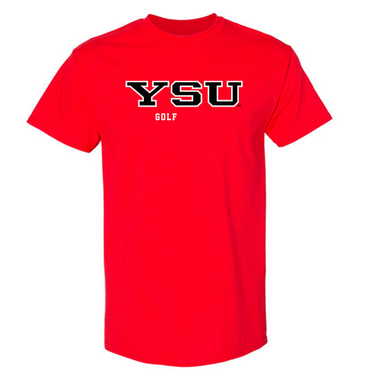 Youngstown State - NCAA Men's Golf : Jake Sylak - Classic Shersey T-Shirt-0