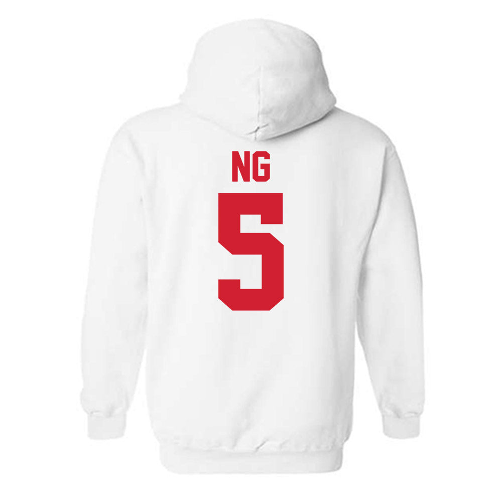 Youngstown State - NCAA Women's Volleyball : Teagan Ng - Classic Shersey Hooded Sweatshirt-1