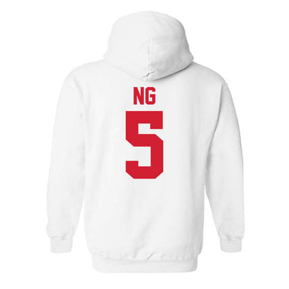 Youngstown State - NCAA Women's Volleyball : Teagan Ng - Classic Shersey Hooded Sweatshirt-1