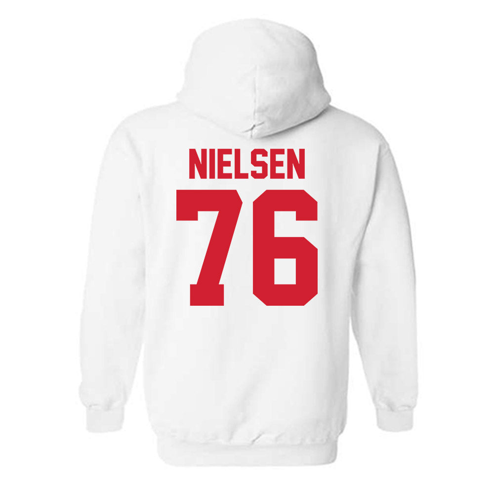 Youngstown State - NCAA Football : Nicholas Nielsen - Classic Shersey Hooded Sweatshirt-1