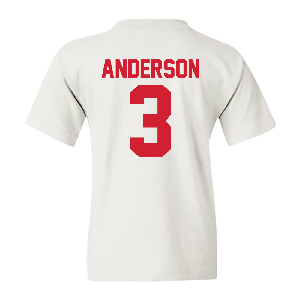 Youngstown State - NCAA Men's Basketball : Derrick Anderson - Classic Shersey Youth T-Shirt-1