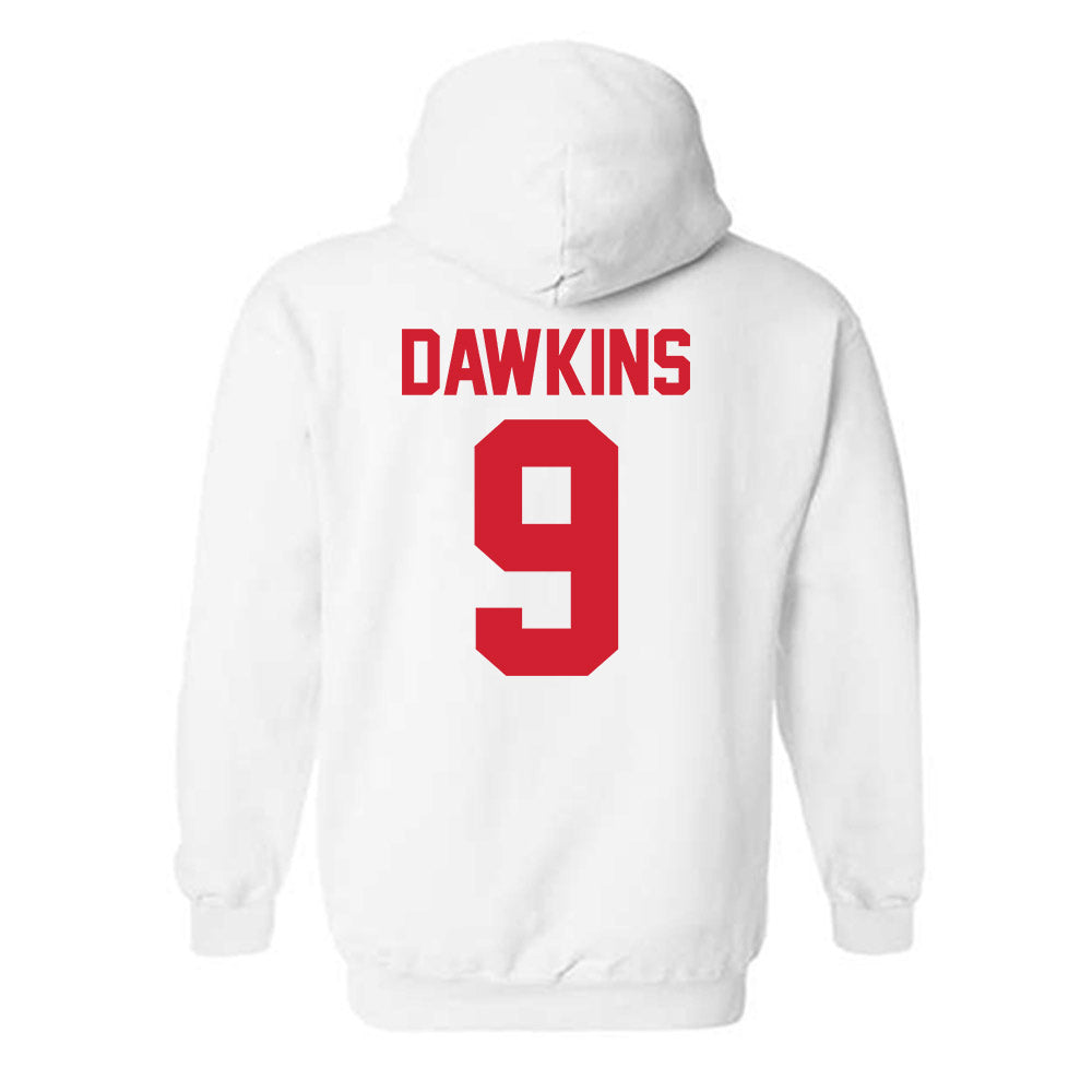 Youngstown State - NCAA Men's Basketball : Bryson Dawkins - Classic Shersey Hooded Sweatshirt-1