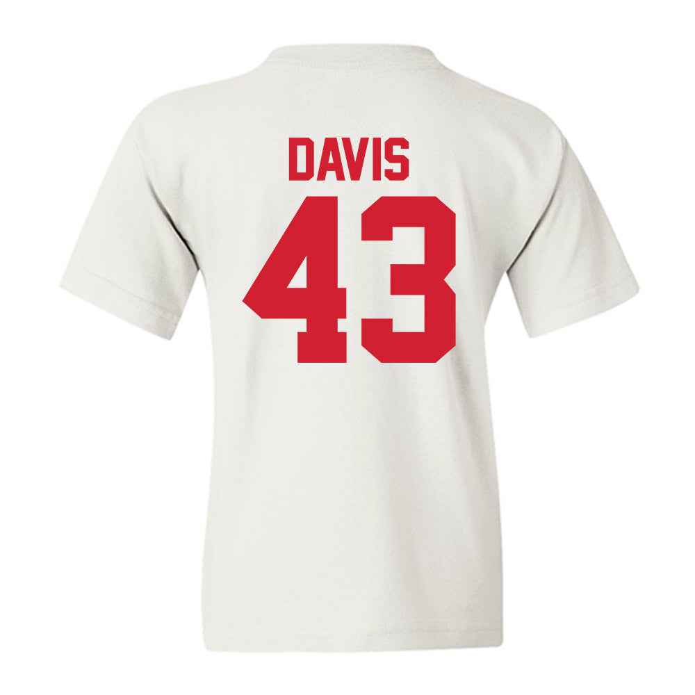 Youngstown State - NCAA Baseball : Braedon Davis - Classic Shersey Youth T-Shirt-1