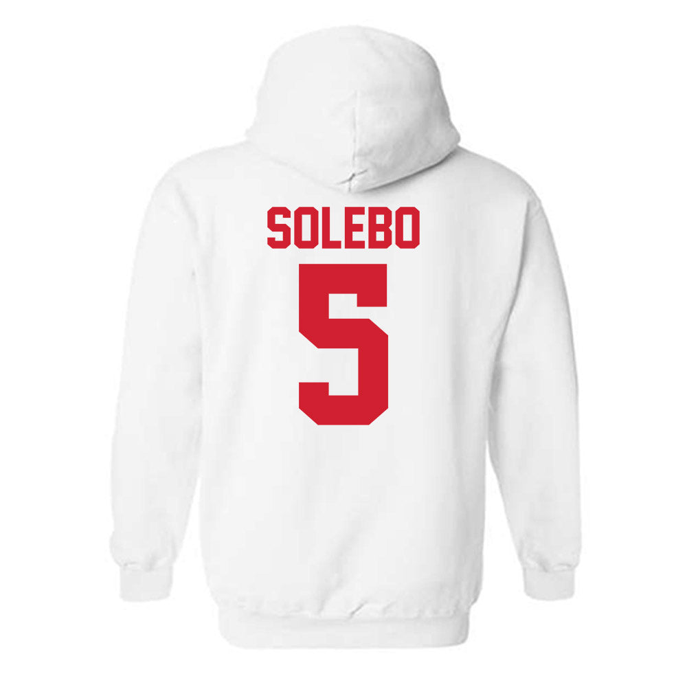 Youngstown State - NCAA Men's Basketball : Shaheed Solebo - Classic Shersey Hooded Sweatshirt-1
