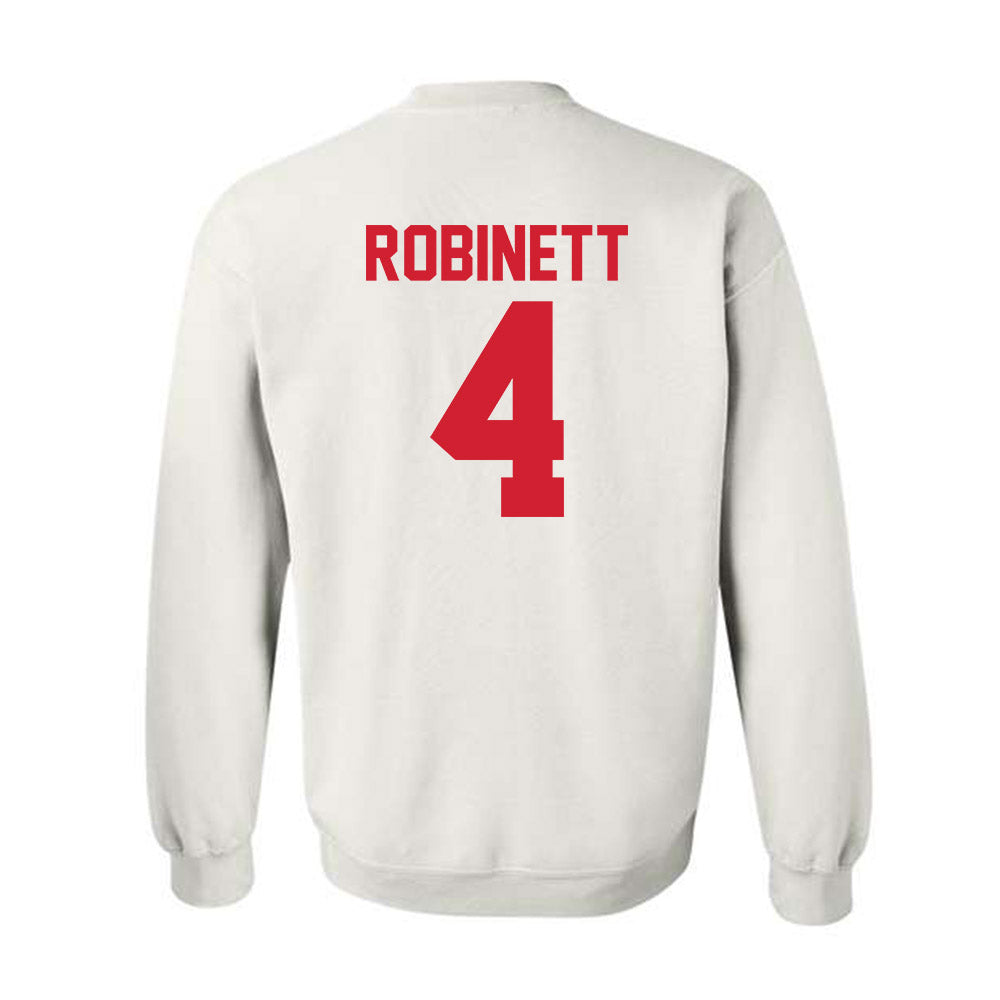 Youngstown State - NCAA Men's Basketball : Tyler Robinett - Classic Shersey Crewneck Sweatshirt-1