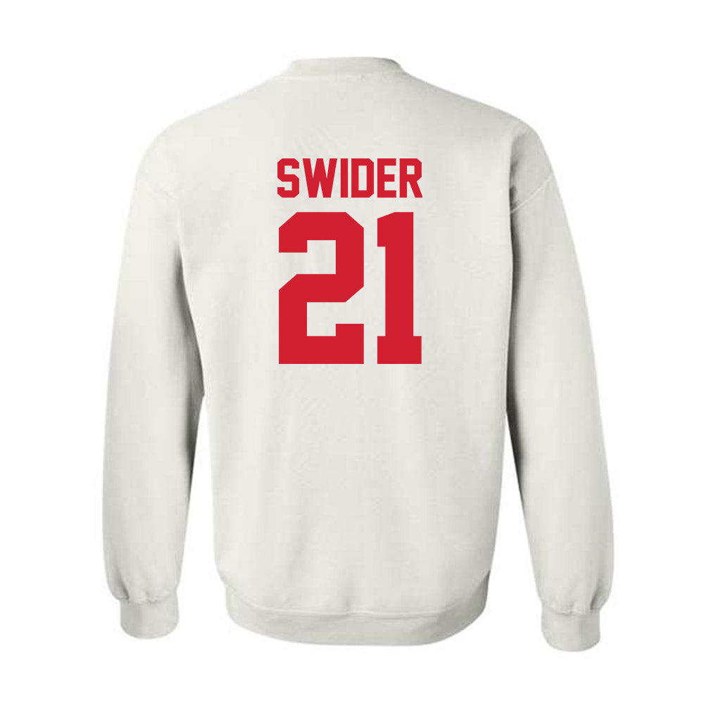 Youngstown State - NCAA Men's Basketball : Connor Swider - Classic Shersey Crewneck Sweatshirt-1