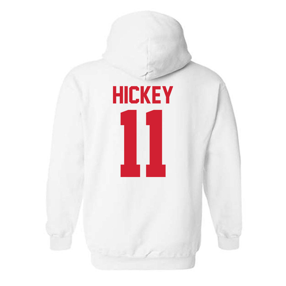 Youngstown State - NCAA Football : Dathan Hickey - Classic Shersey Hooded Sweatshirt-1