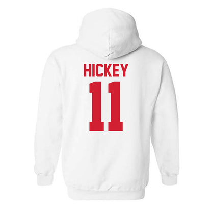 Youngstown State - NCAA Football : Dathan Hickey - Classic Shersey Hooded Sweatshirt-1