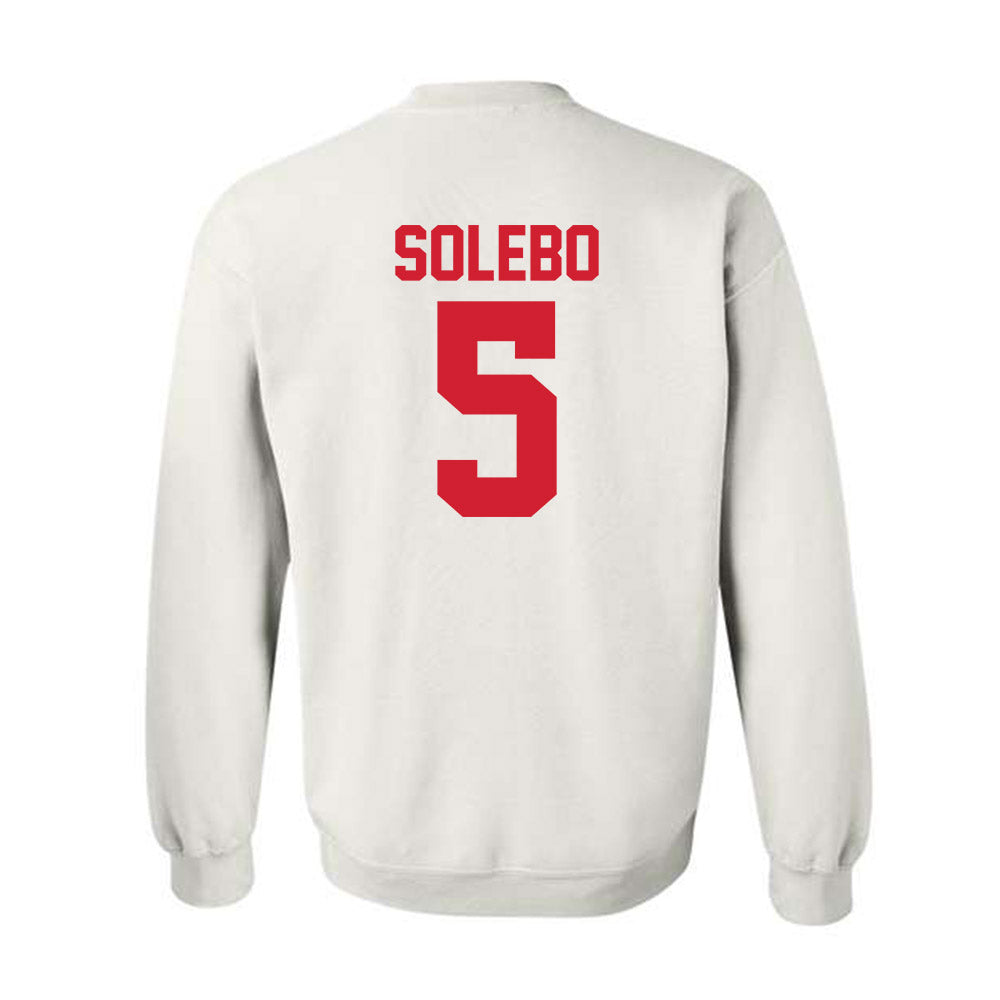 Youngstown State - NCAA Men's Basketball : Shaheed Solebo - Classic Shersey Crewneck Sweatshirt-1