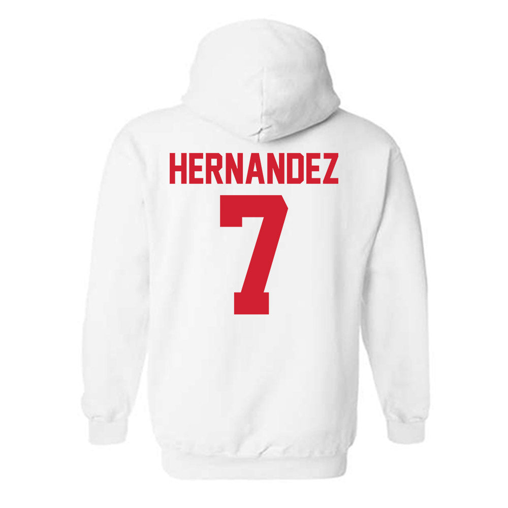 Youngstown State - NCAA Women's Basketball : Paulina Hernandez - Classic Shersey Hooded Sweatshirt-1