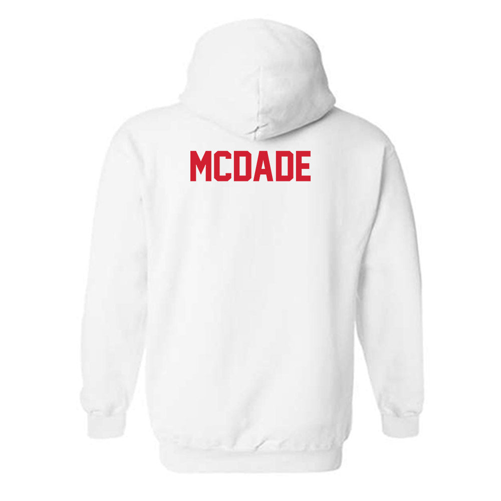Youngstown State - NCAA Men's Swimming & Diving : Kyle McDade - Classic Shersey Hooded Sweatshirt-1