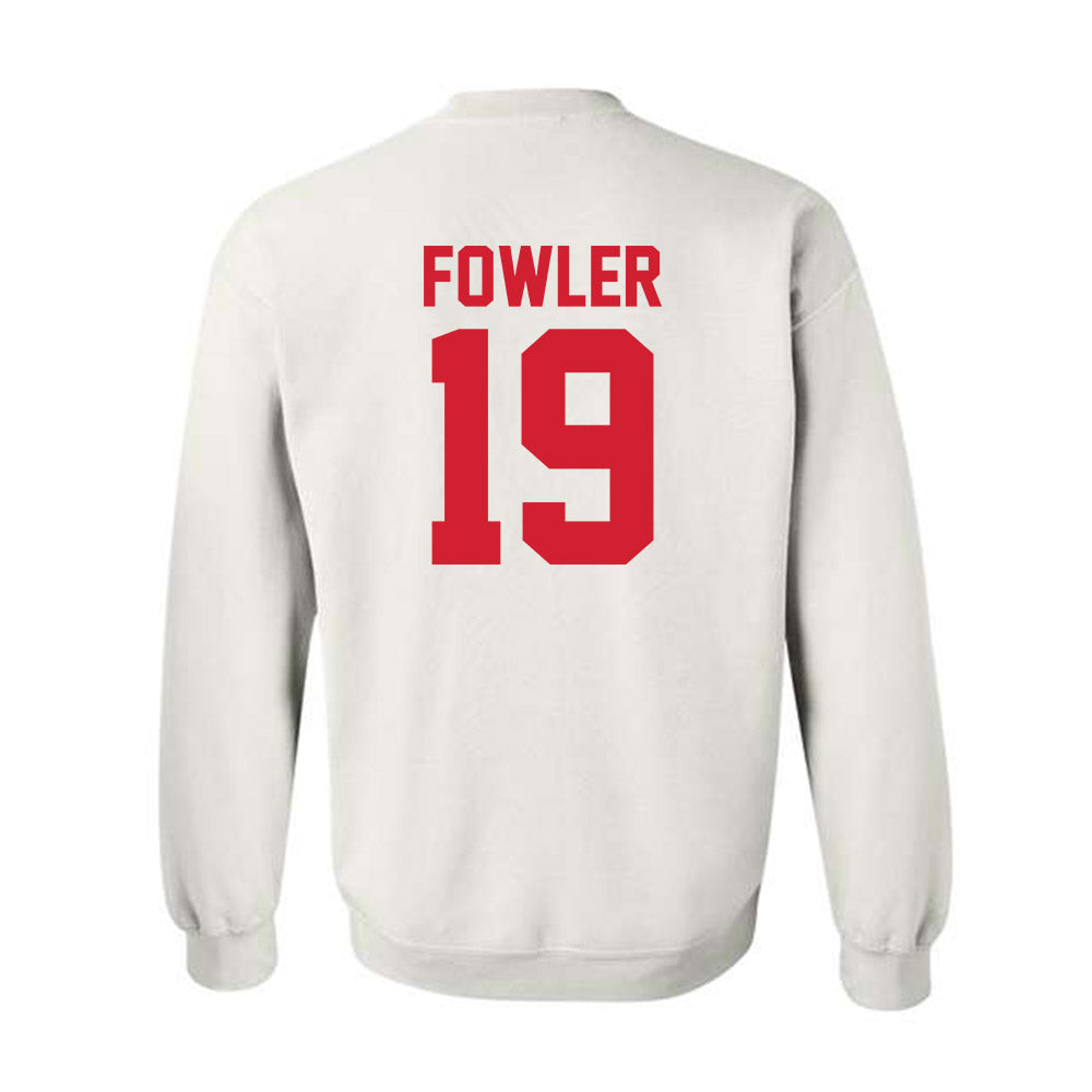 Youngstown State - NCAA Baseball : Thomas Fowler - Classic Shersey Crewneck Sweatshirt-1