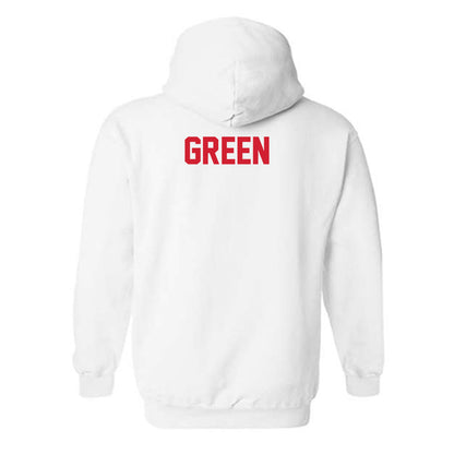 Youngstown State - NCAA Men's Track & Field : Brayden Green - Classic Shersey Hooded Sweatshirt-1