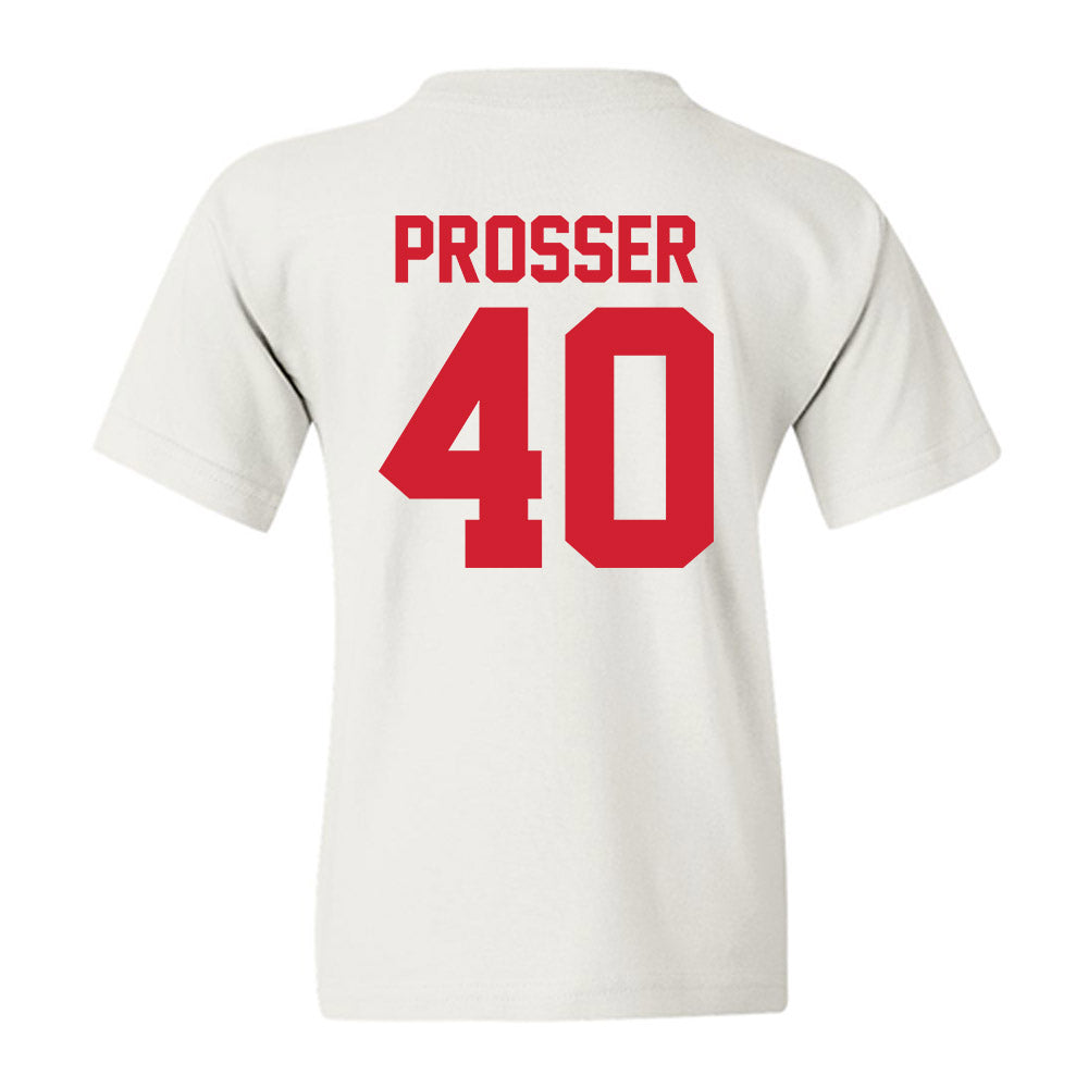 Youngstown State - NCAA Baseball : Braxton Prosser - Classic Shersey Youth T-Shirt-1