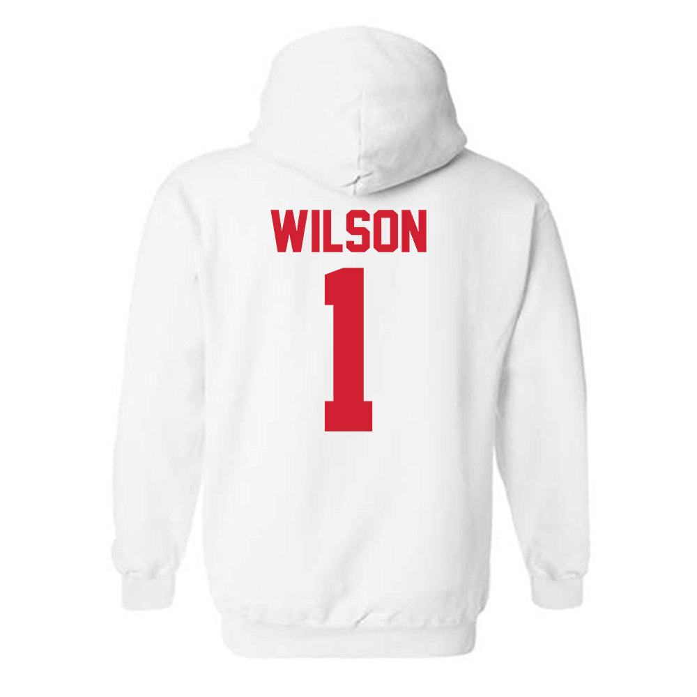 Youngstown State - NCAA Football : Kylon Wilson - Classic Shersey Hooded Sweatshirt-1