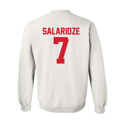 Youngstown State - NCAA Men's Basketball : Vladimer Salaridze - Classic Shersey Crewneck Sweatshirt-1