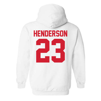 Youngstown State - NCAA Football : Stephen Henderson - Classic Shersey Hooded Sweatshirt-1