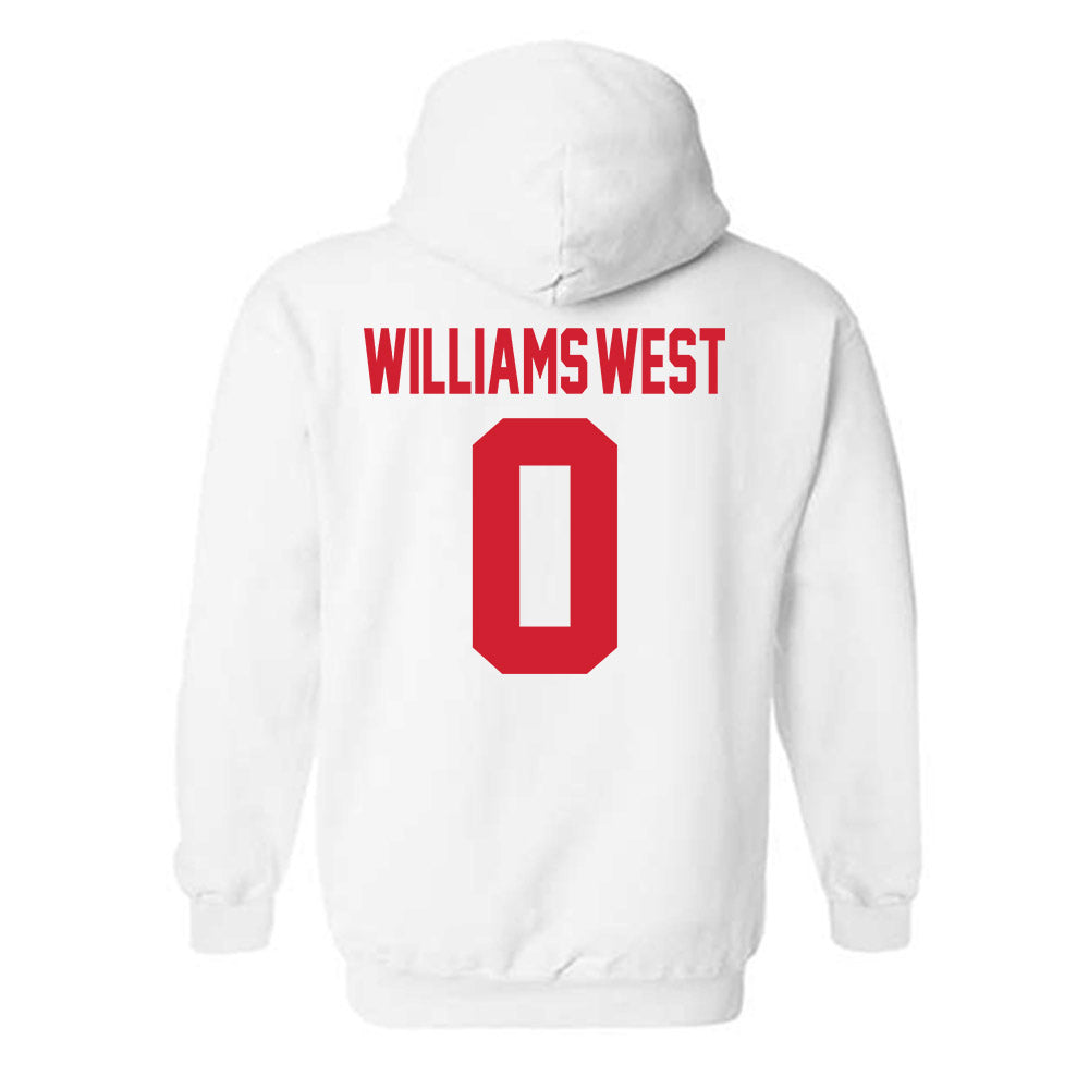 Youngstown State - NCAA Football : Jussiah Williams-West - Classic Shersey Hooded Sweatshirt-1