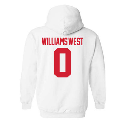 Youngstown State - NCAA Football : Jussiah Williams-West - Classic Shersey Hooded Sweatshirt-1
