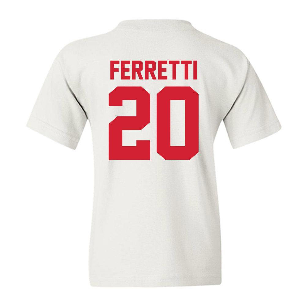 Youngstown State - NCAA Baseball : Jake Ferretti - Classic Shersey Youth T-Shirt-1