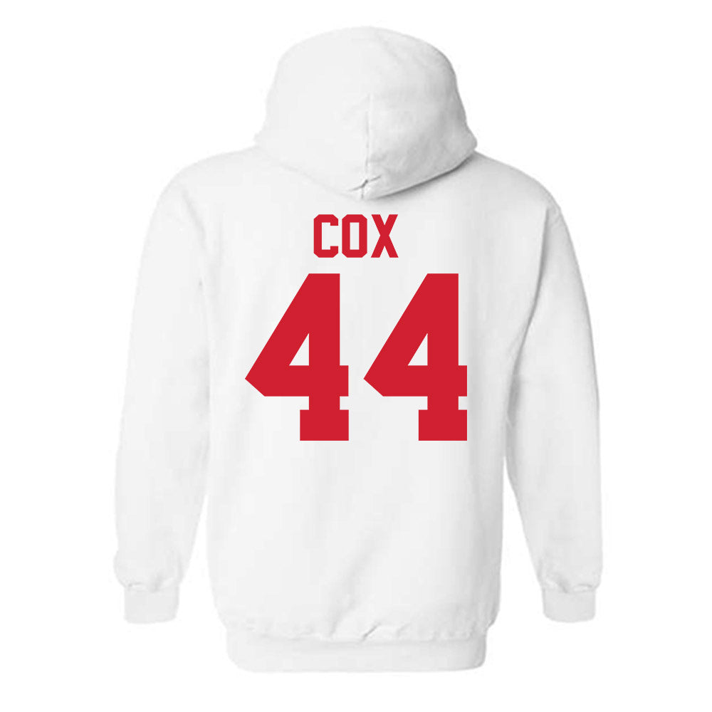 Youngstown State - NCAA Baseball : Banks Cox - Classic Shersey Hooded Sweatshirt-1