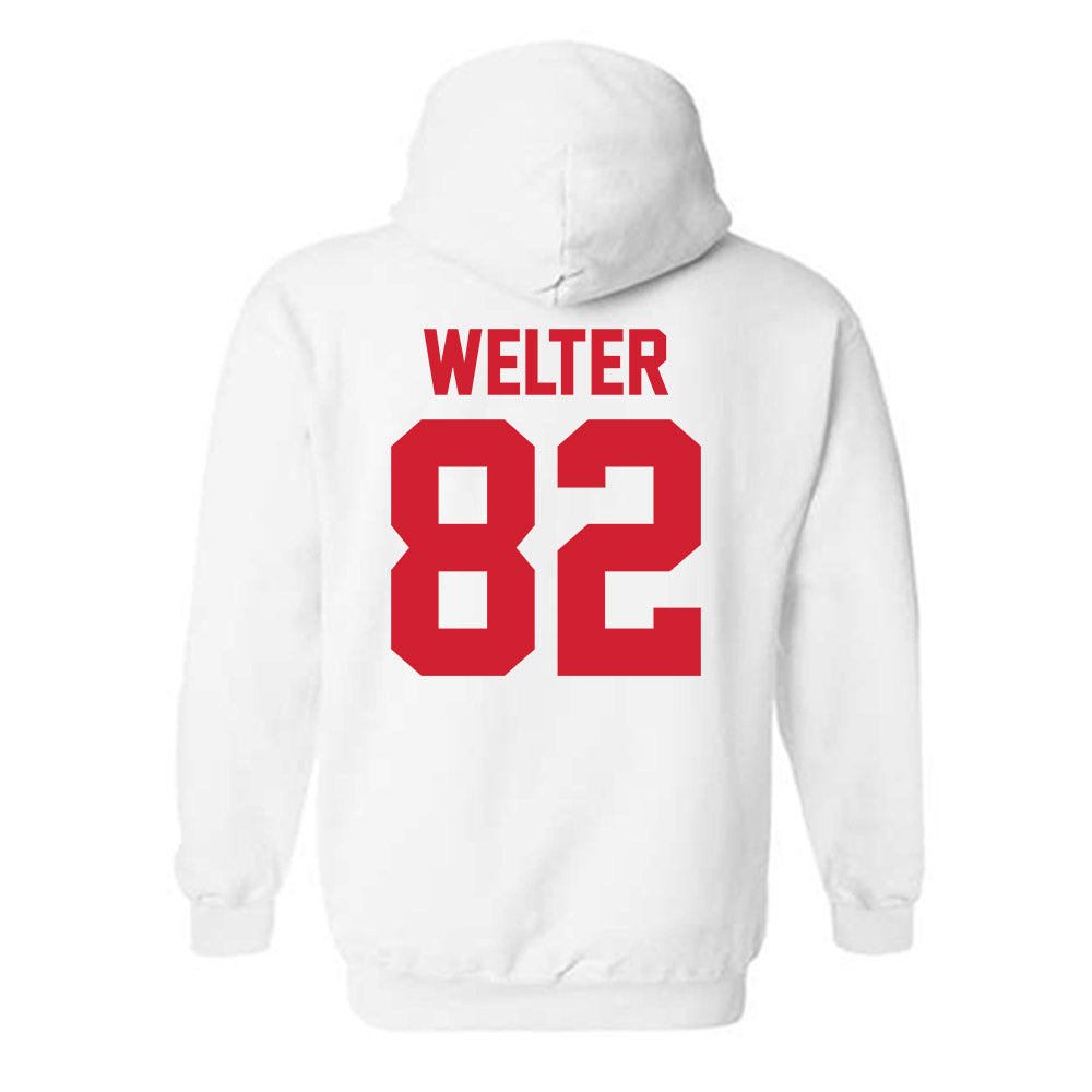 Youngstown State - NCAA Football : Max Welter - Classic Shersey Hooded Sweatshirt-1