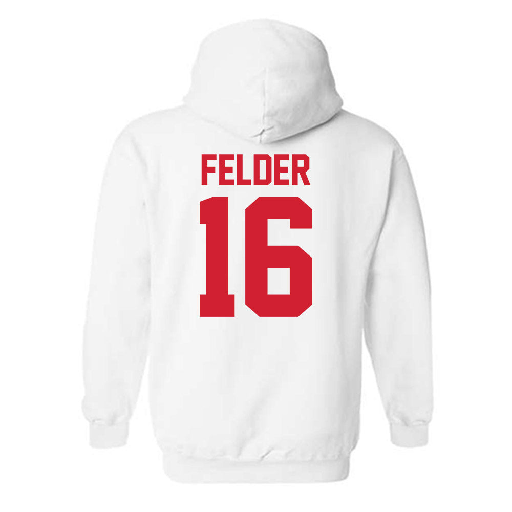 Youngstown State - NCAA Women's Soccer : Sara Felder - Classic Shersey Hooded Sweatshirt-1