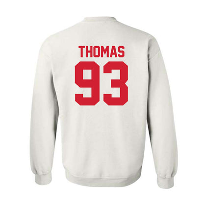 Youngstown State - NCAA Football : Justin Thomas - Classic Shersey Crewneck Sweatshirt-1