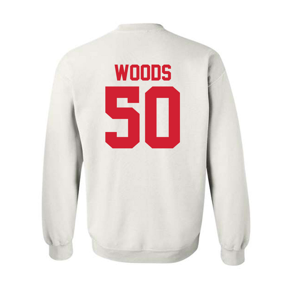 Youngstown State - NCAA Football : Grant Woods - Classic Shersey Crewneck Sweatshirt-1