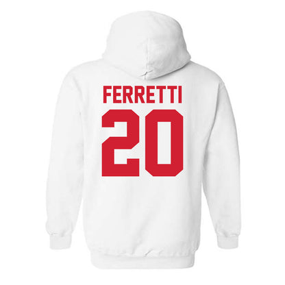 Youngstown State - NCAA Baseball : Jake Ferretti - Classic Shersey Hooded Sweatshirt-1