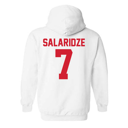Youngstown State - NCAA Men's Basketball : Vladimer Salaridze - Classic Shersey Hooded Sweatshirt-1