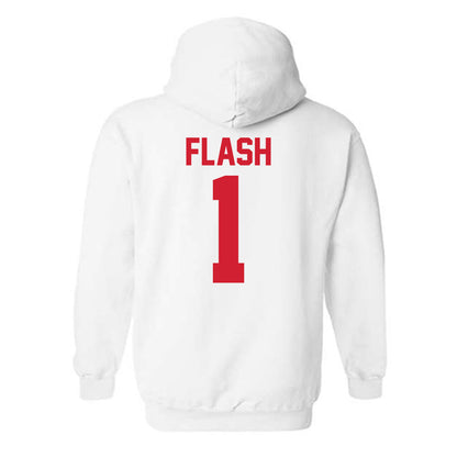 Youngstown State - NCAA Football : Kylon Flash - Classic Shersey Hooded Sweatshirt-1