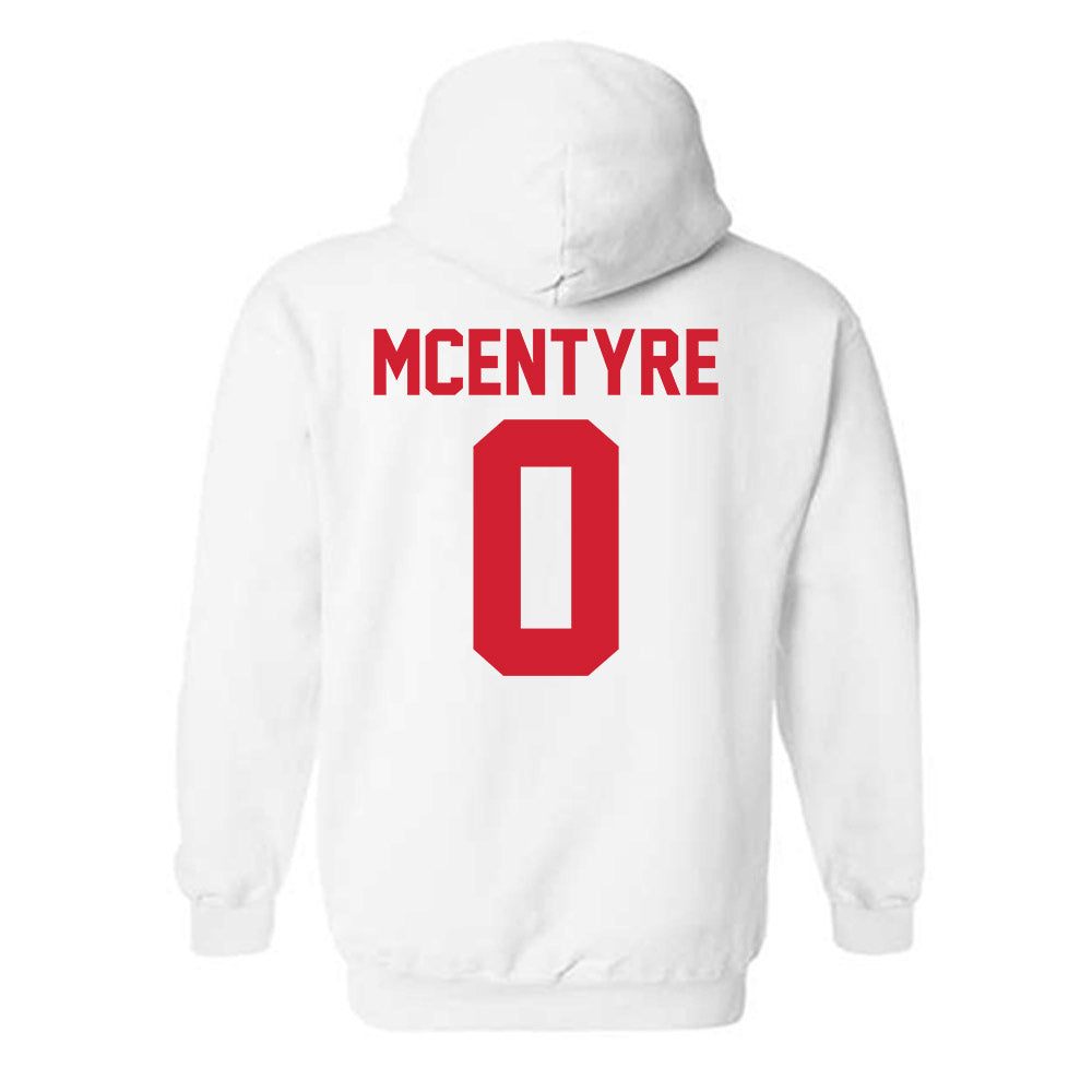 Youngstown State - NCAA Men's Track & Field : Jake McEntyre - Classic Shersey Hooded Sweatshirt-1