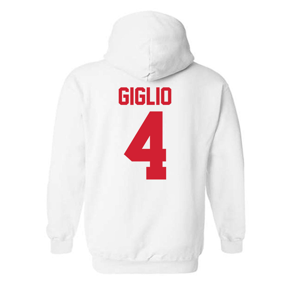 Youngstown State - NCAA Women's Volleyball : Bianca Giglio - Classic Shersey Hooded Sweatshirt-1