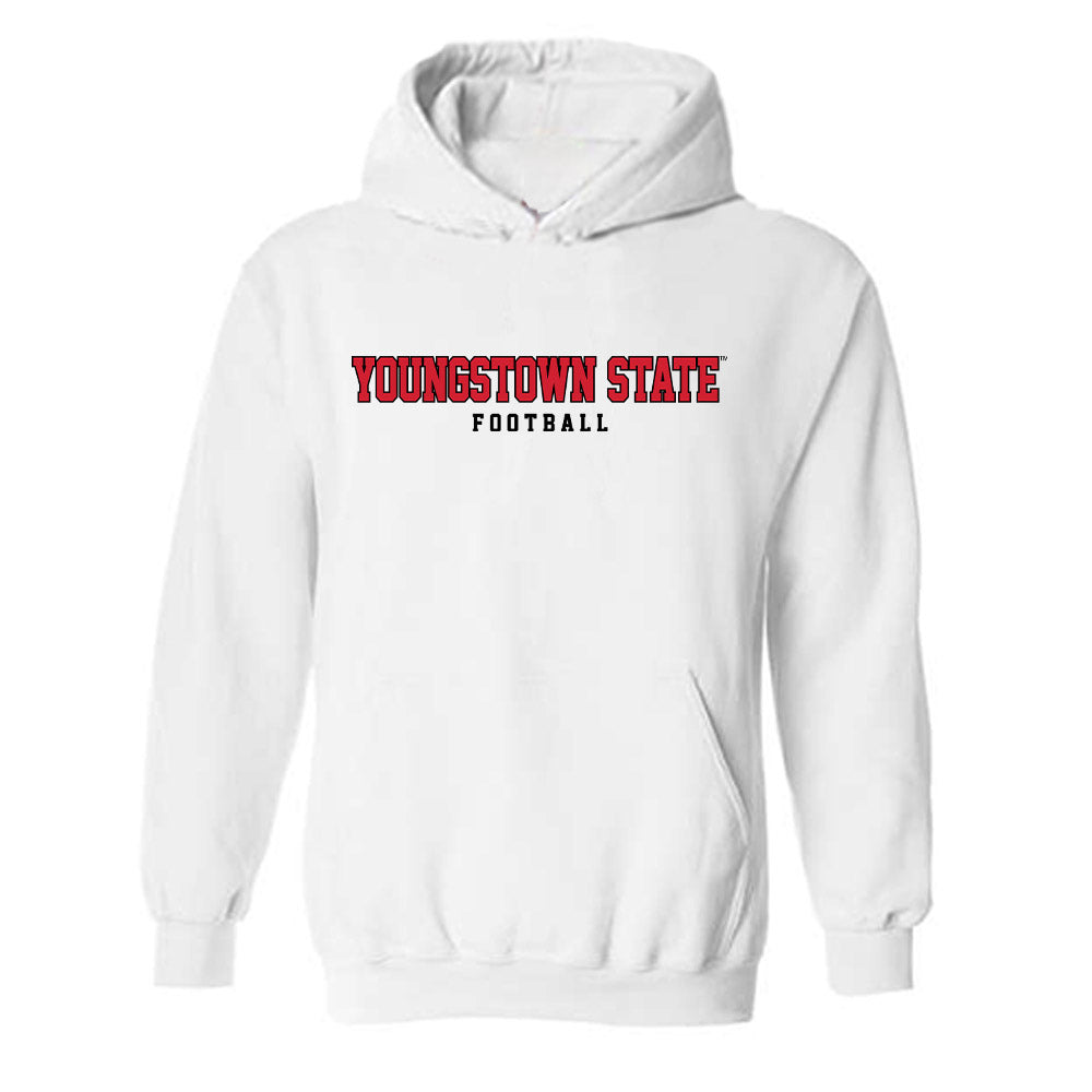 Youngstown State - NCAA Football : Collin Vaughn - Classic Shersey Hooded Sweatshirt-0