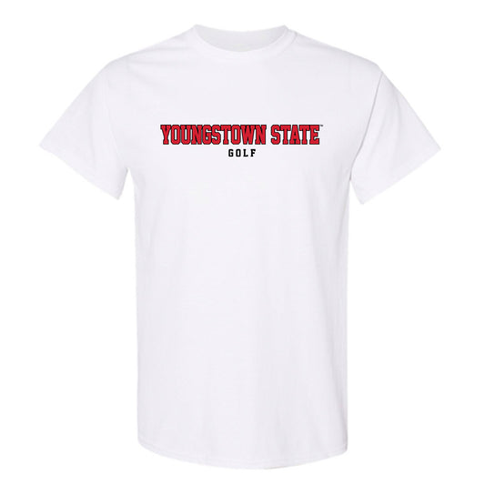 Youngstown State - NCAA Men's Golf : Jake Sylak - Classic Shersey T-Shirt-0